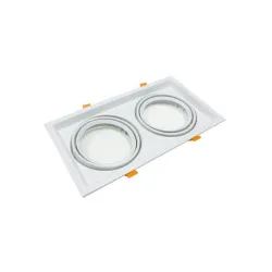 Acheter Cadre AR111 cadre double blanc