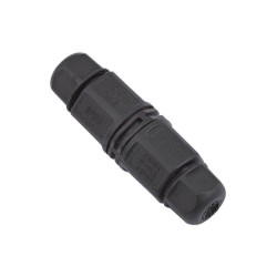 Conector Cabos I IP68 Nylon Preto 2.5mm | Ibérica