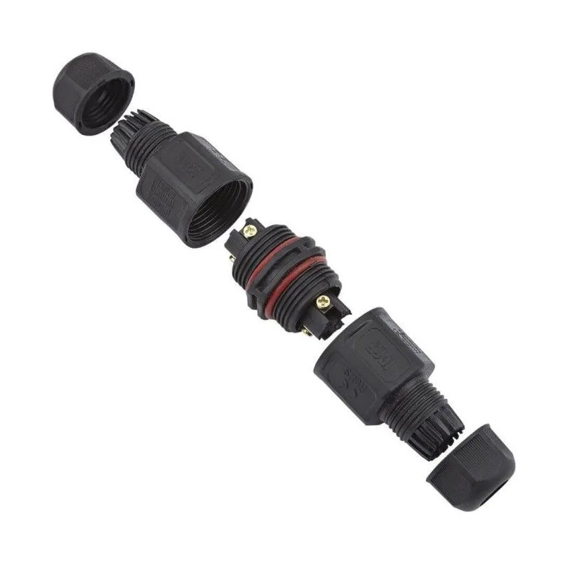 Conector Cables I IP68 Nylon Negro 2.5mm | Ibérica