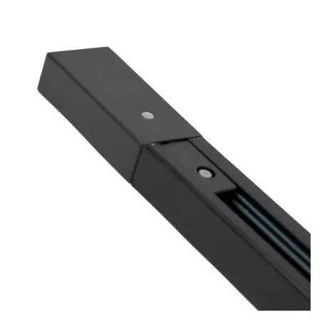 Rail Monophasé Renforcé 1m Noir Blanc | Ibérica
