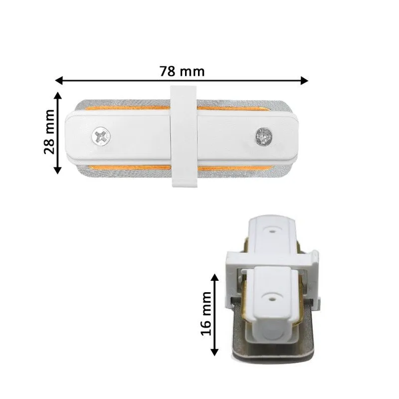 Connecteur I Linéaire Rail Monophasé Renforcé | Ibérica