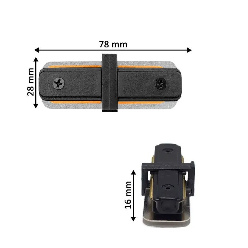 Conector I Lineal Carril Monofásico Reforzado | Ibérica