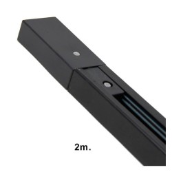 Reinforced Single-Phase Track 2m Black White | Ibérica