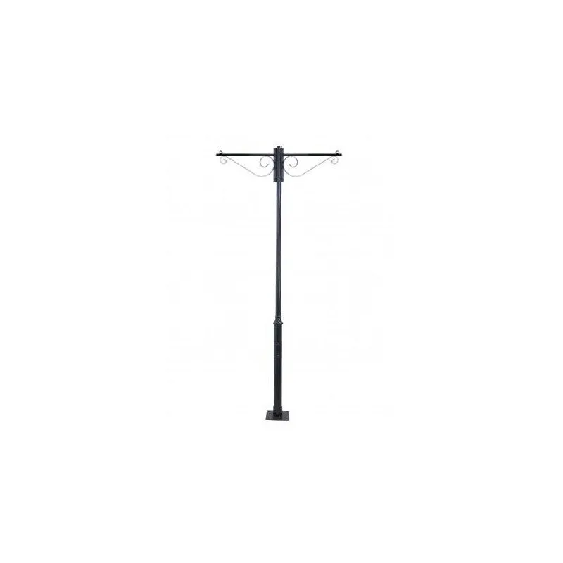 Soporte Brazo Forja Hierro 60cm Farola LED | Ibérica