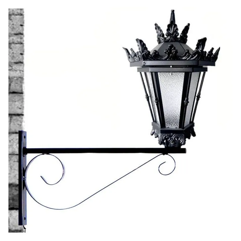 Supporto Braccio Ferro 60cm Lampione LED | Ibérica