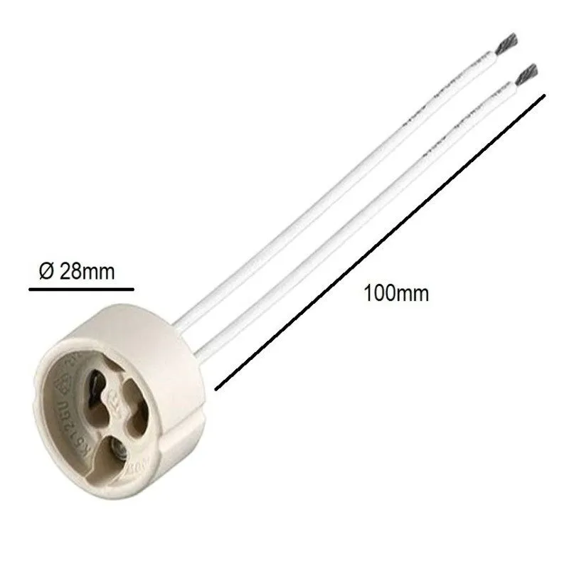 Ceramic Lampholder GU10 220V | Ibérica de Iluminación