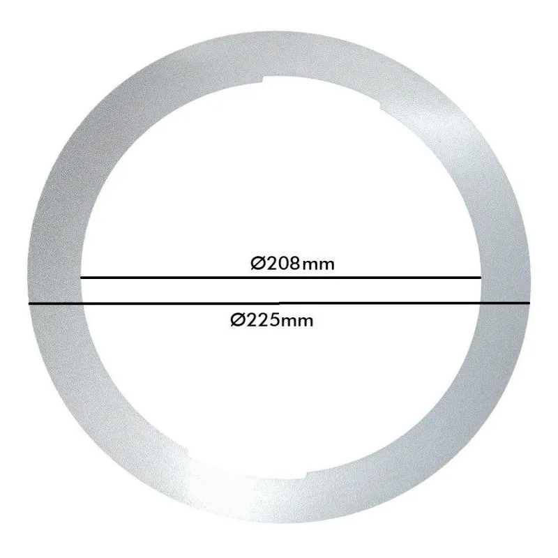 Aro Supletorio Cubre Hueco Downlight 25,5 cm | Ibérica