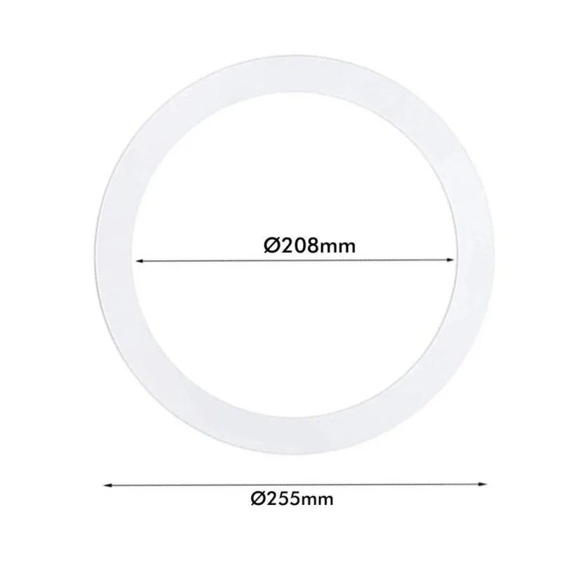 Aro Supletorio Cubre Hueco Downlight 25,5 cm | Ibérica