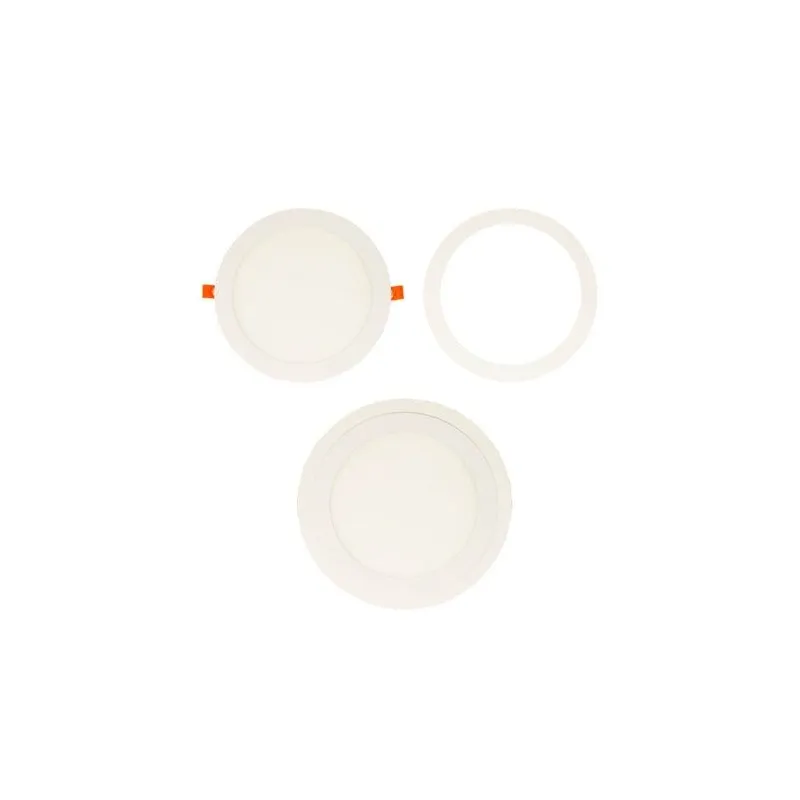 Anneau Cache-Trou Downlight 25,5 cm Blanc | Ibérica