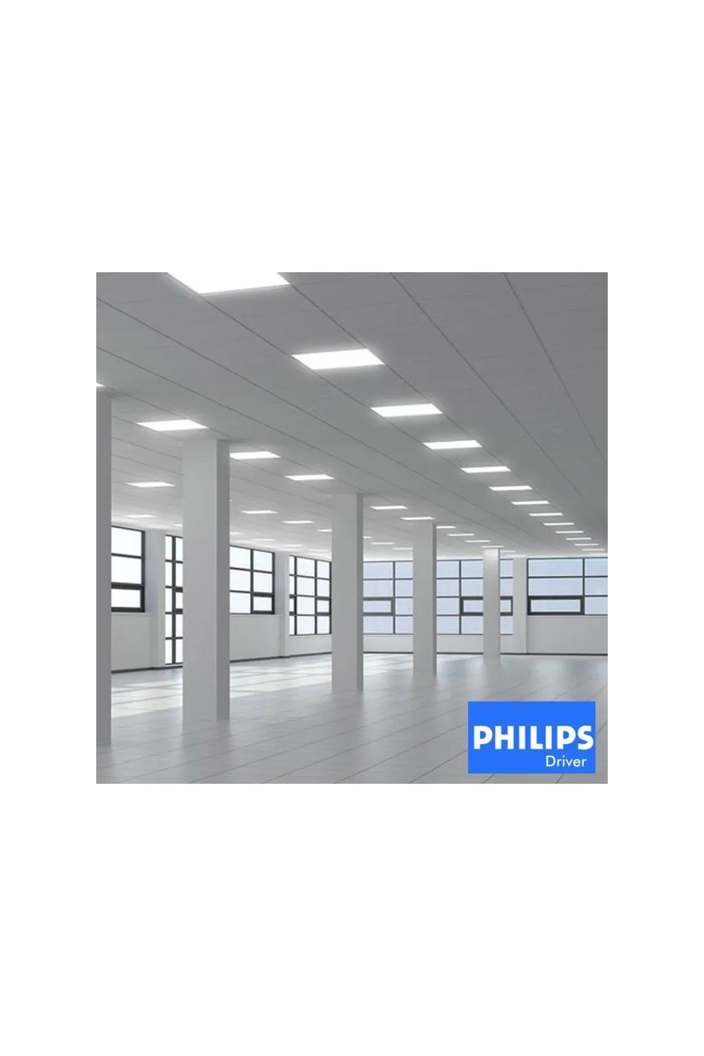 PACK 8 Panel LED 60x60 - SLIM FRAME- 40W - Philips Driver - UGR19 - ENEC05