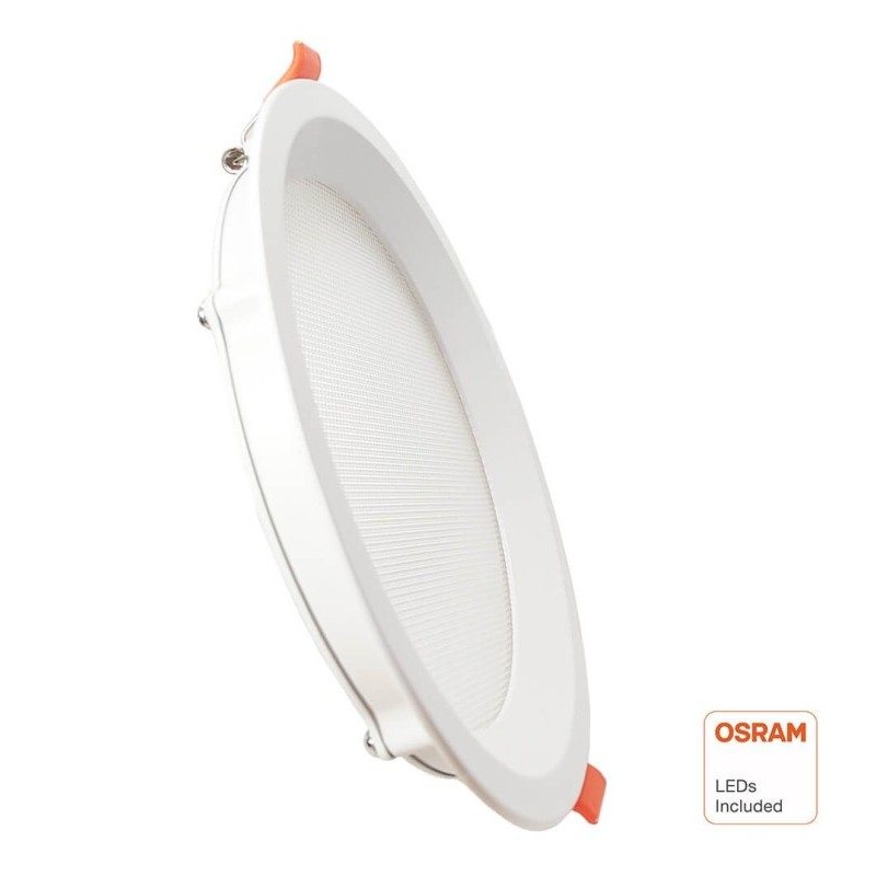 Round LED Downlight 18-24W Ø200mm 4CCT UGR17 | Ibérica