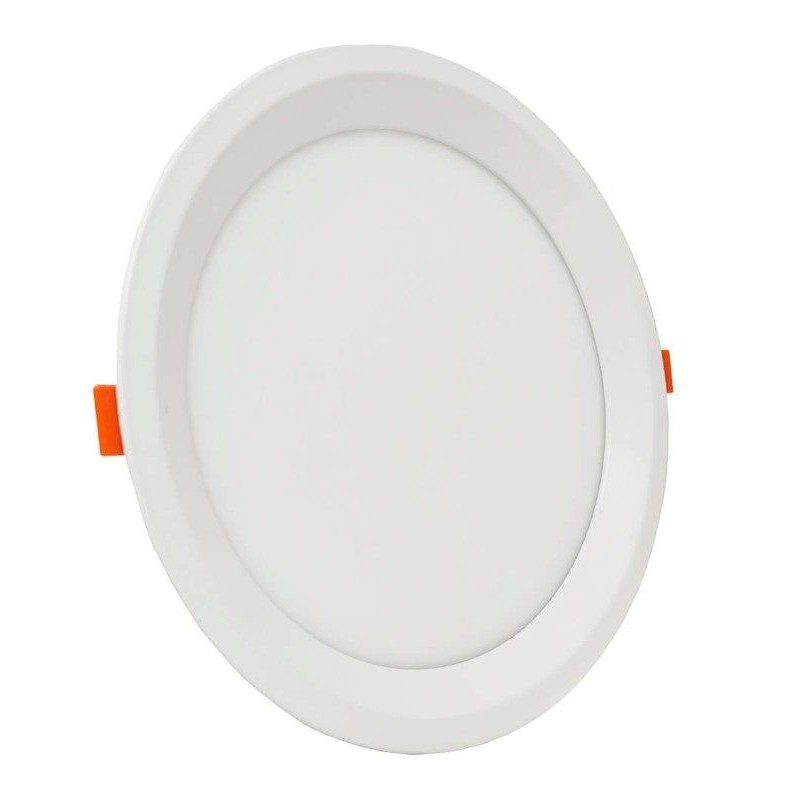 Round LED Downlight 18-24W Ø200mm 4CCT UGR17 | Ibérica