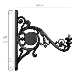 Acheter Support pour Lampadaire Palace - Aluminium - 65cm