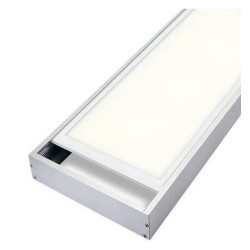 Surface Kit for LED Panel 120x30 68mm Aluminium | Ibérica