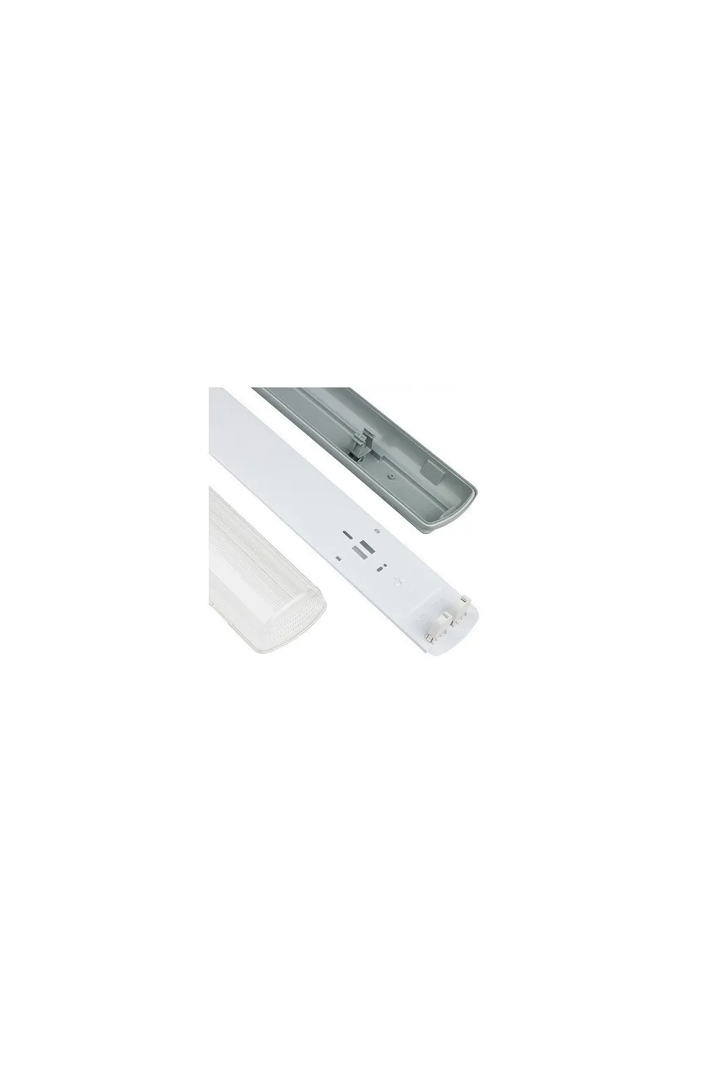 Comprar Pantalla estanca para dos tubos led IP65 60cm