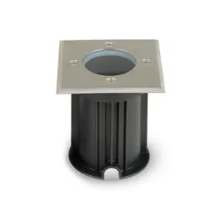 Carcasa Empotrable Suelo IP65 GU10 Acero Gris | Ibérica
