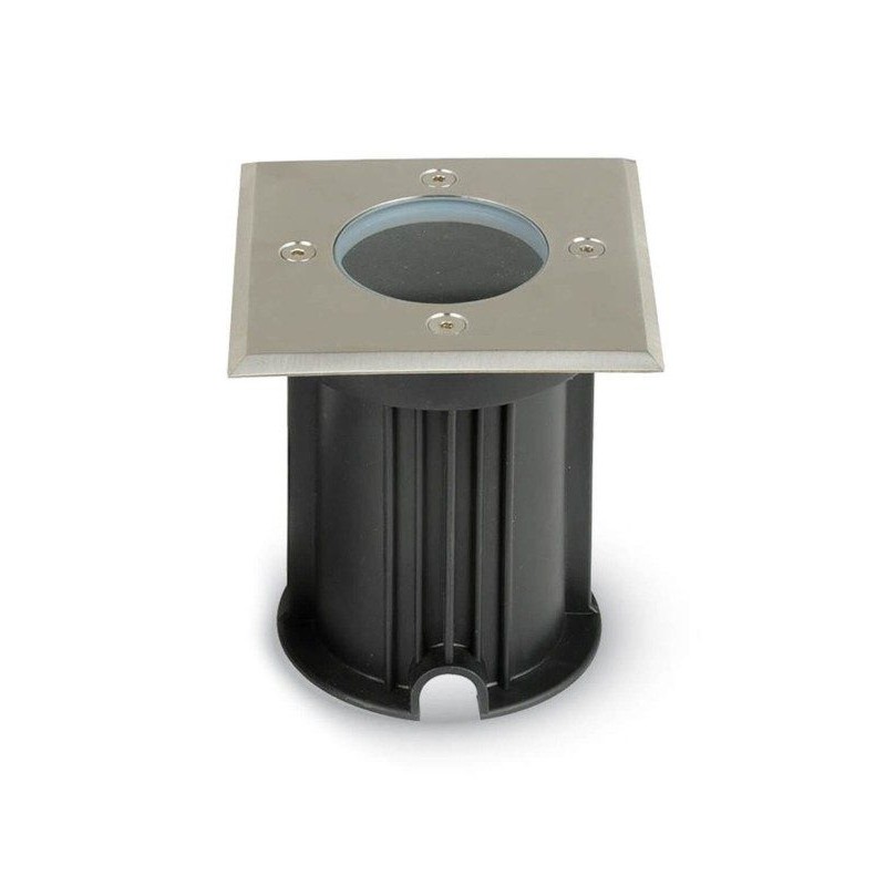 Recessed Floor Housing IP65 GU10 Grey Steel | Ibérica