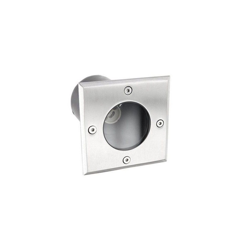 Recessed Floor Housing IP65 GU10 Grey Steel | Ibérica