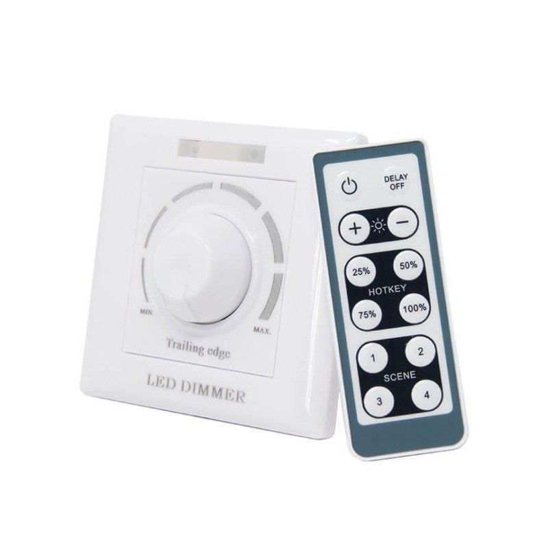 TRIAC Dimmer 200W 220V Recessed IR Remote | Ibérica