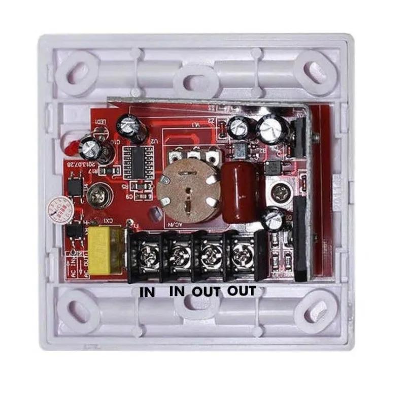 Dimmer TRIAC 200W 220V Incasso Telecomando IR | Ibérica