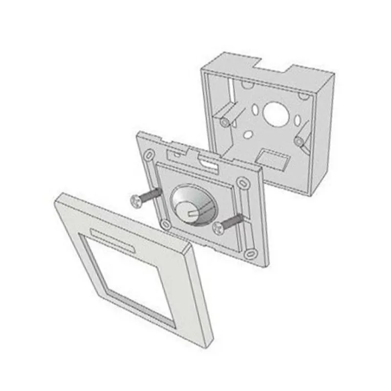 Dimmer TRIAC 200W 220V Incasso Telecomando IR | Ibérica
