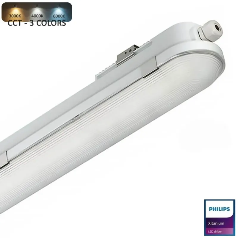 Buy 120cm 40W LED Tri-Proof Light Philips Driver COREPLUS - CCT