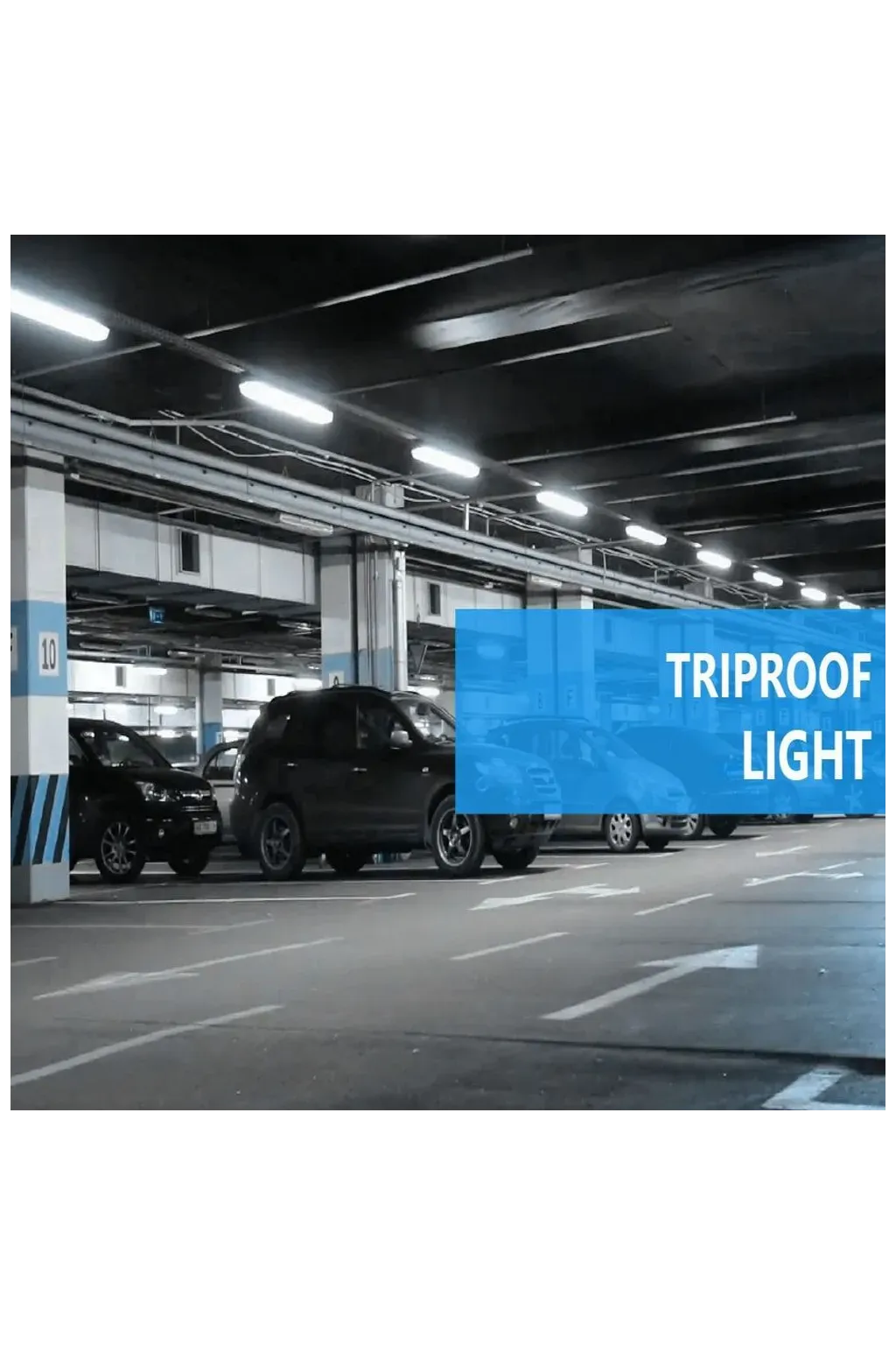 ▷ 20W 60cm COREPLUS EVO LED Waterproof Light | Emergency Light + Radar Sensor