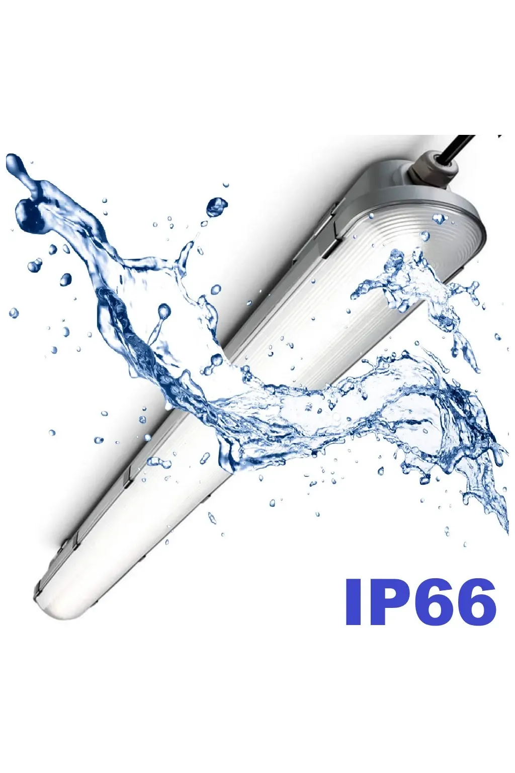 ▷ 40W 120cm COREPLUS EVO LED Waterproof Light | Emergency Light + Radar Sensor