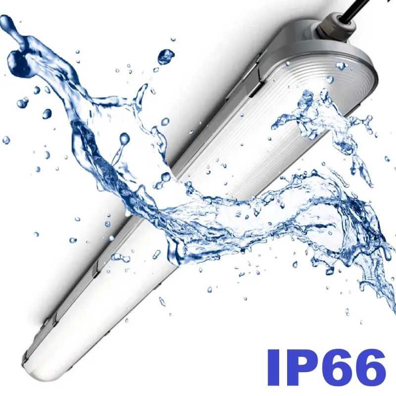 ▷ 55W 150cm COREPLUS EVO LED Waterproof Light | Emergency Light + Radar Sensor