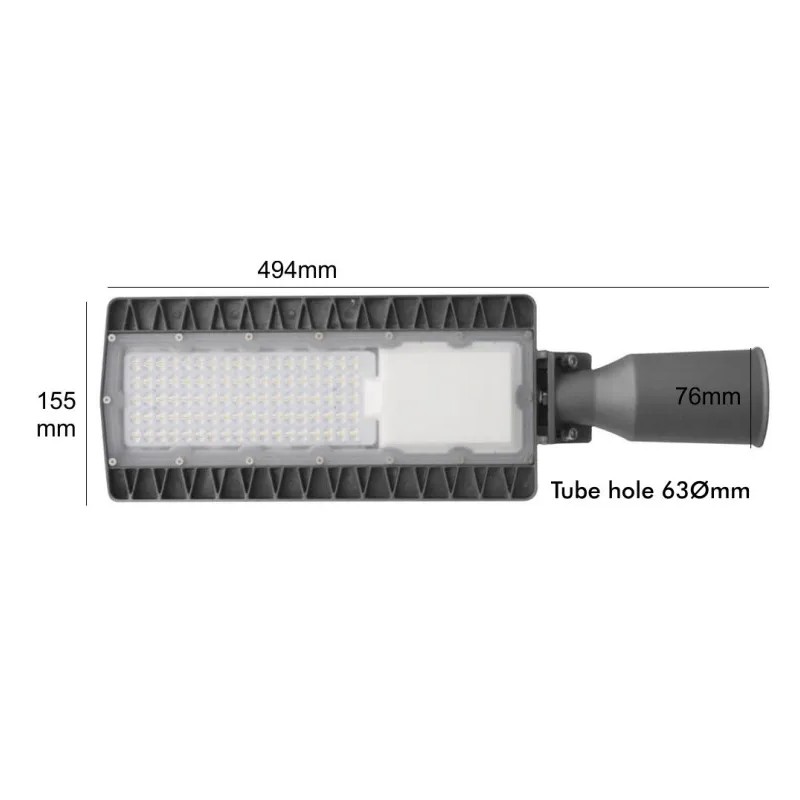 HALLEY LED Street Light 60W 9000lm IP66 | Ibérica