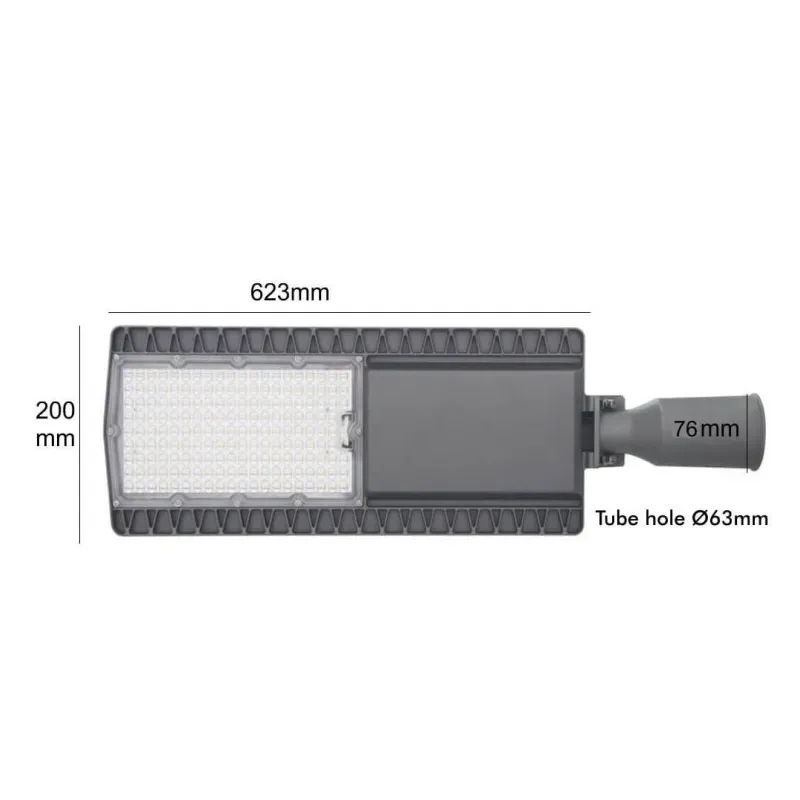 Farola LED HALLEY 100W 15000lm BRIDGELUX IP66 | Ibérica