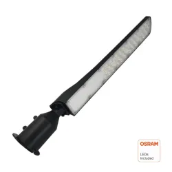▷ Lampadaire LED noir 50W AREA FLEX Orientable OSRAM Chip - Extérieur IP65