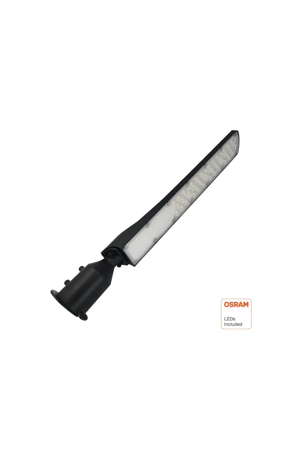 ▷ AREA FLEX 50W LED Preto Orientável OSRAM Chip - Exterior IP65