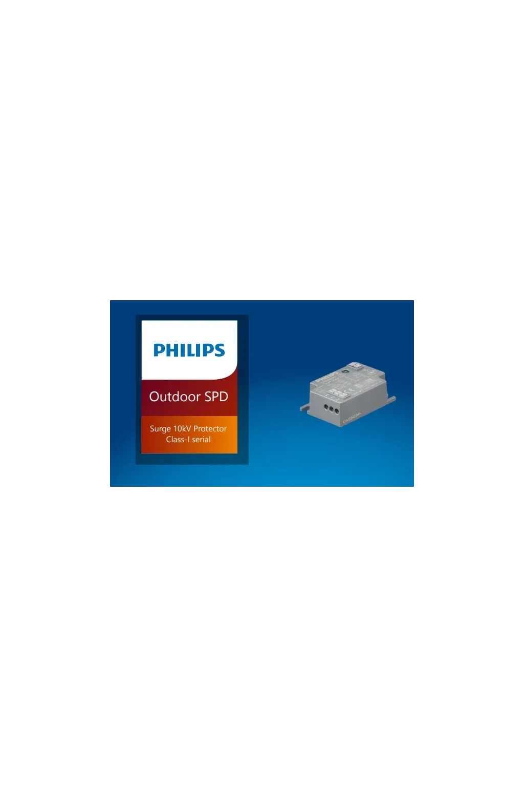 Protector de sobretensiones PHILIPS 10KV