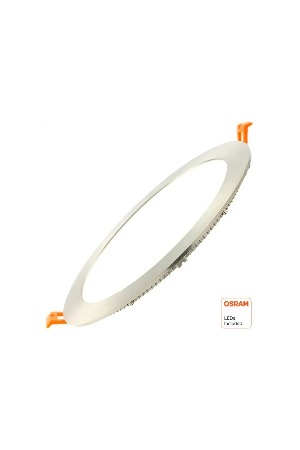 24W circular SLIM LED plate stainless steel - CCT - Osram Chip Duris E 2835