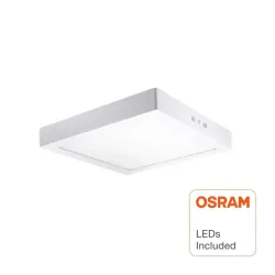 Plafón LED Superficie Cuadrado 20W OSRAM | Ibérica de Iluminación