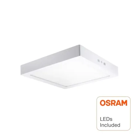 Plafonnier LED Surface Carré 20W 2000lm OSRAM | Ibérica