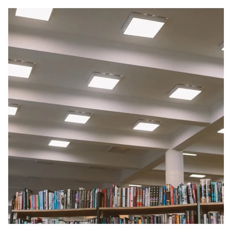 Surface Square LED Ceiling Light 20W 2000lm | Ibérica