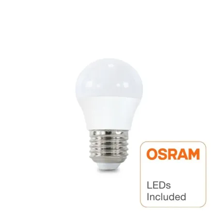 Comprar Bombilla LED 6W E27 G45 220º - OSRAM Chip DURIS E 2835