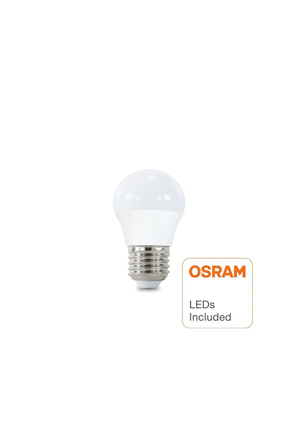 Comprar Lâmpada LED 6W E27 G45 220º para Lâmpadas - OSRAM Chip