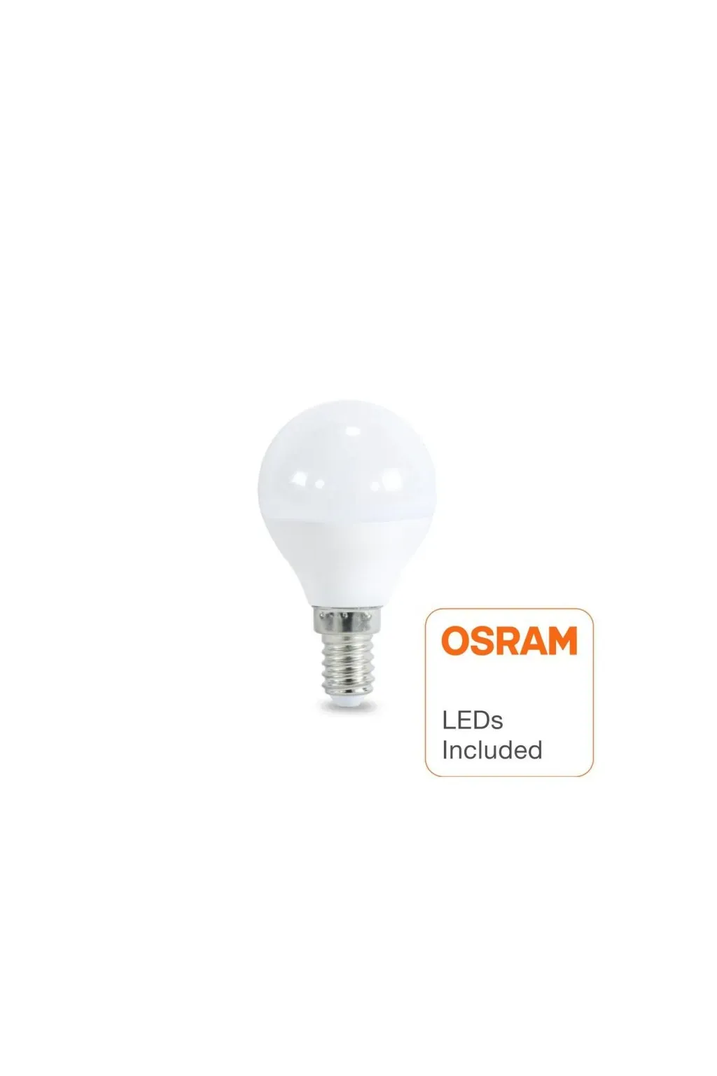 Buy LED bulb 6W E14 G45 220º - Osram Chip Duris E 2835