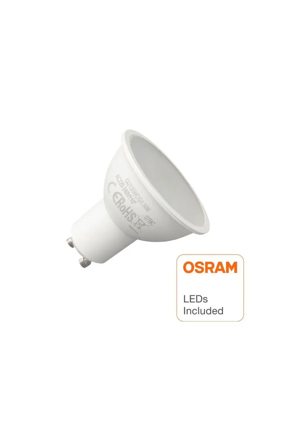 Comprar Dicroica LED 6W 100° GU10 - OSRAM CHIP DURIS E 2835