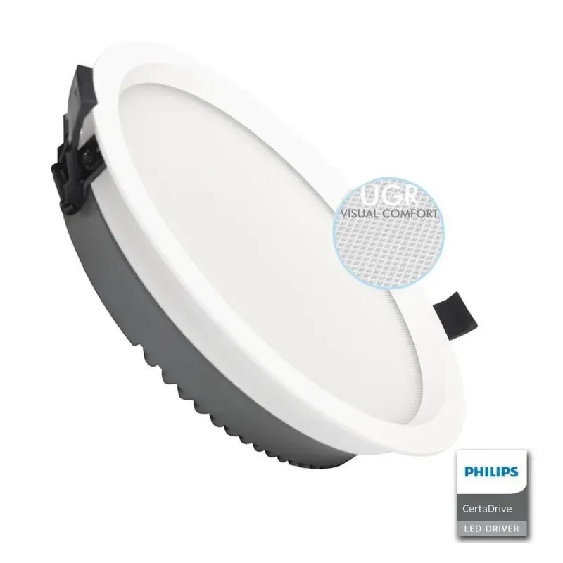 Downlight LED 40W Circular - Philips CertaDrive - CCT - UGR17