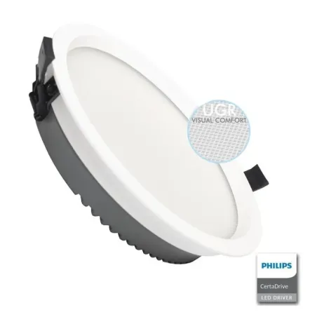 Downlight LED 40W Circular - Philips CertaDrive - CCT - UGR17