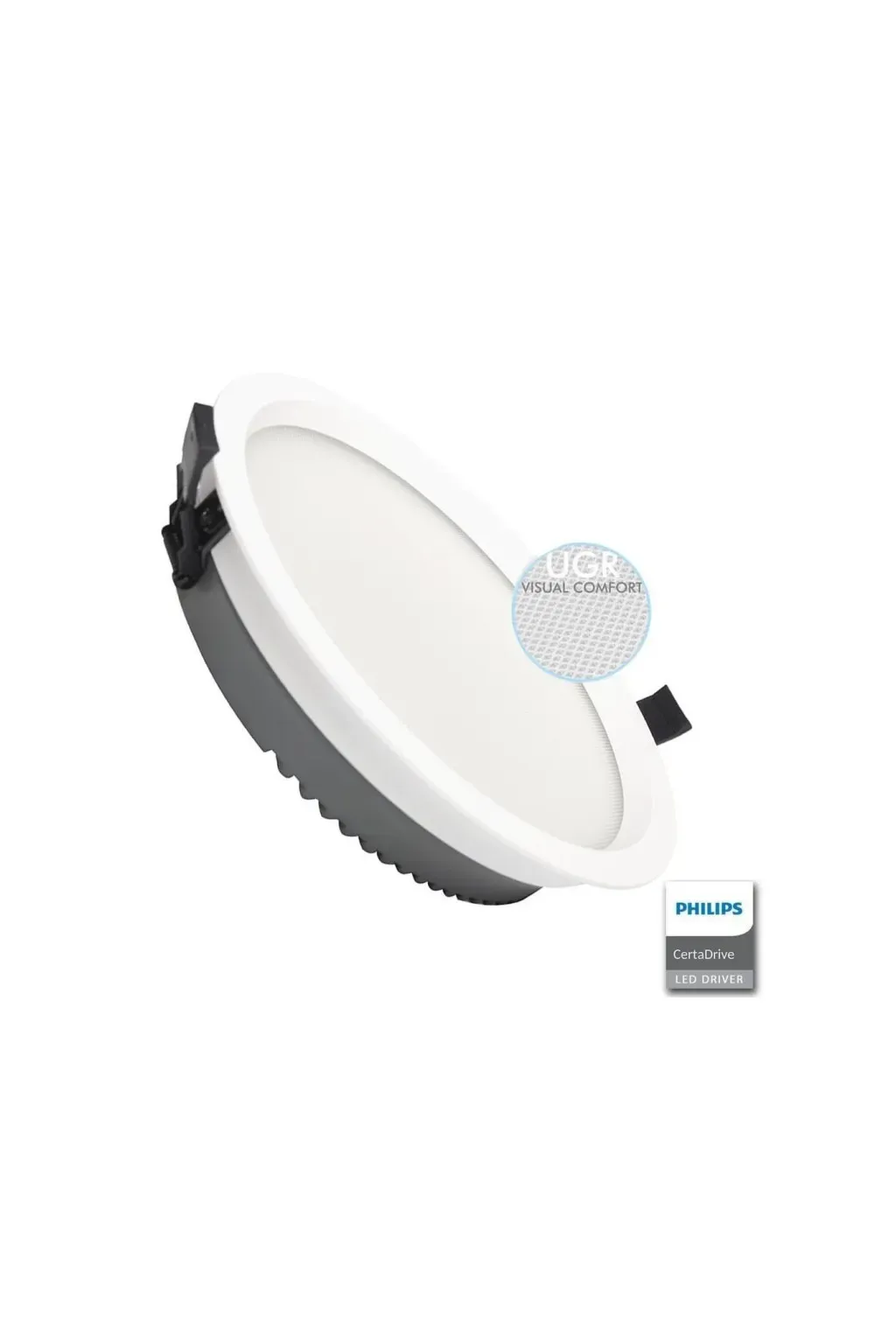 40W circular LED downlight - Philips Certadrive - CCT - UGR17