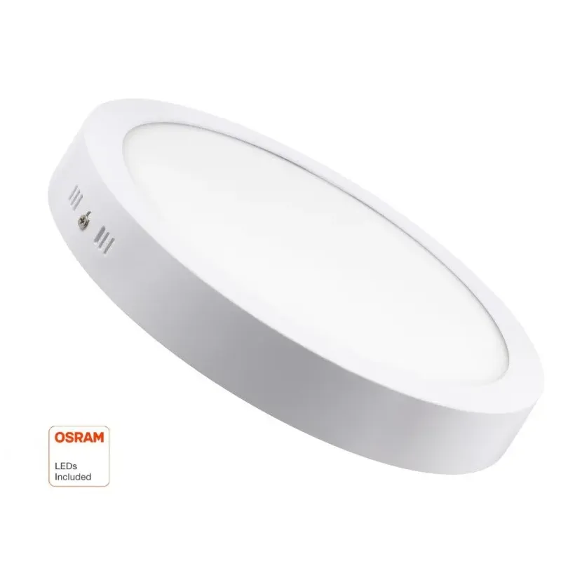 RESERVA ENERO Plafón Downlight SUPERFICIE LED Circular 18W - OSRAM CHIP DURIS E 2835