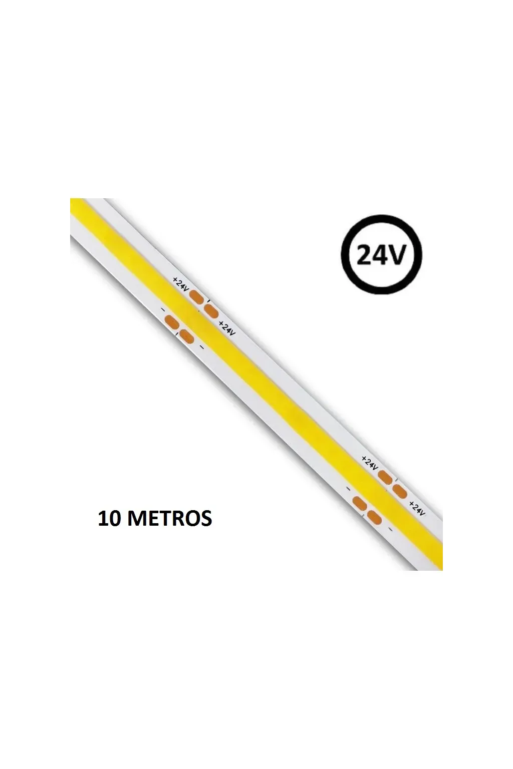 ▷ Buy LED Strips COB 24V 5m 12W/m - Flexible - IP20 Indoor