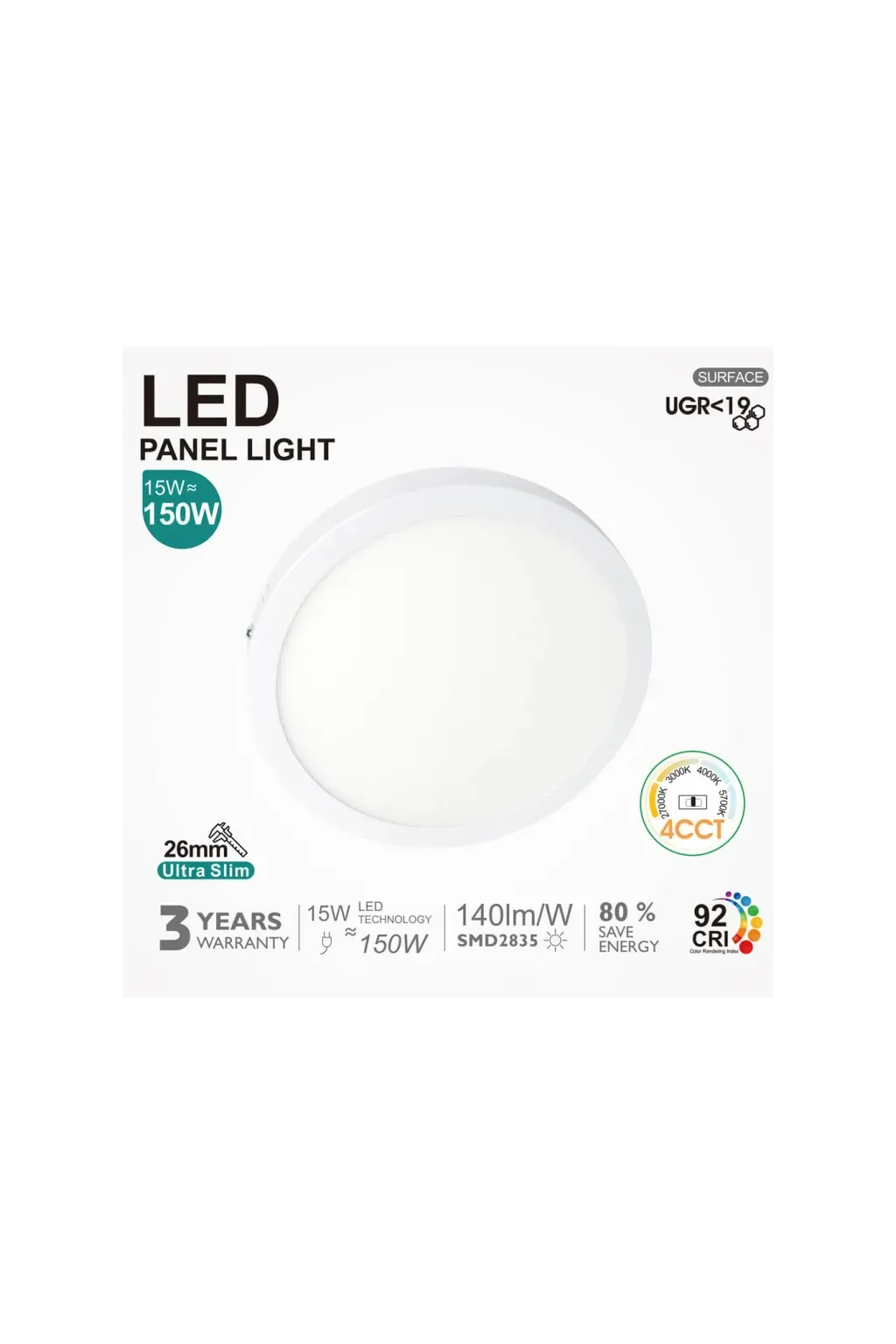 Buy 20W OSRAM Circular Surface LED Ceiling Light - Ceiling Lamp