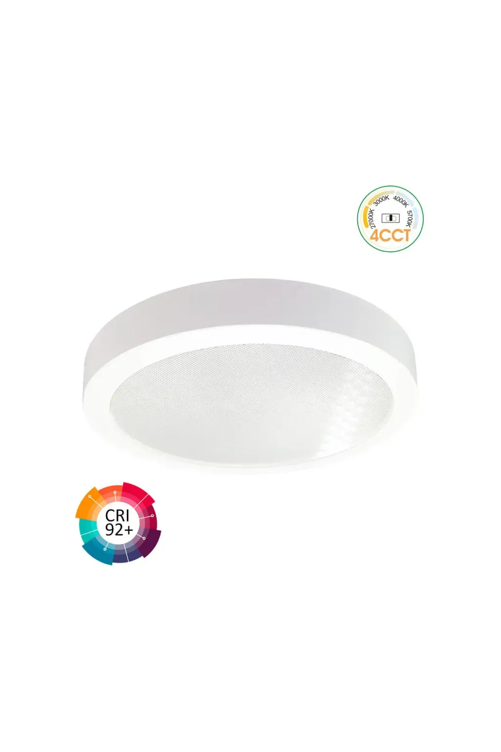 Buy Circular LED ceilings 30W UGR19 GXTRONIC | 4CCT | Ultra slim