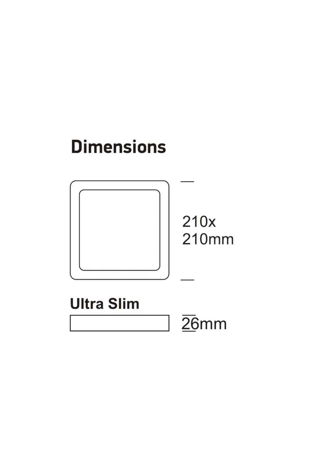 Buy Square LED ceilings 24W UGR19 GXTRONIC | 4CCT | Ultra slim